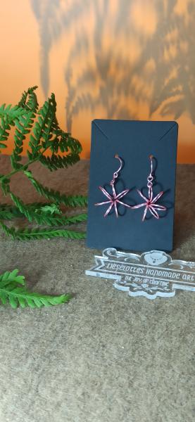 Ohrhänger Kupfer rosa